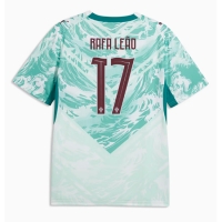 Camiseta Portugal Rafael Leao #17 Segunda Equipación Replica Mundial 2026 mangas cortas